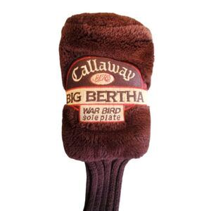 Vintage Callaway Great Golf Big Bertha War Bird Sole Plate Golf Club Cover #1